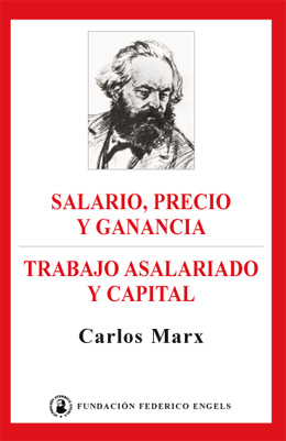 marx salario precio